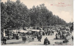 LAVAUR - Place De La Halle, Jour De Marché - Lavaur