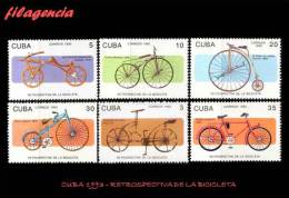 CUBA MINT. 1993-04 HISTORIA DE LA BICICLETA - Nuevos