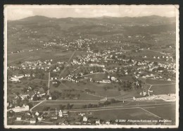 WETZIKON ZH Flugaufnahme Bezirk Hinwil ALPAR Luftbild Ca. 1950 - Hinwil