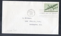 United States 1941 Postal Flights 8c FDC K.502 - 1941-1950