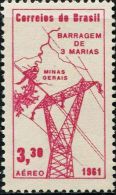 BX0348 Brazil 1961 Dam Power Station Was Completed Map 1v MNH - Ungebraucht