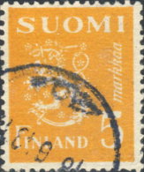 Finlande  1945. ~ YT 294 -  5 M. Armoiries - Used Stamps