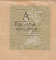 GB, Royal Mail A, Adhésif Dentelé, 2011, Sur Lettre Pour La France - Universal Mail Stamps