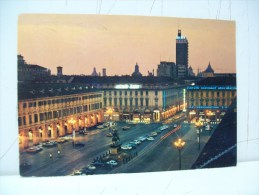 Piazza San Carlo Notturno "Torino" TO  "Piemonte" (Italia) - Places & Squares