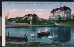 Bad Salzuflen - Blick Vom See Auf Den Fürstenhof - Bad Salzuflen