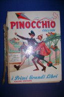 PFY/11 Collana "I Primi Grandi Libri" PINOCCHIO Salani Ed.1956/Ilustrazioni Riccobaldi - Antiguos