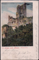 Drachenfels Am Rhein - Ruine - Gruß Vom Rhein - Drachenfels