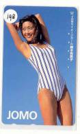 Telefonkarte Télécarte Japon EROTIQUE (198) Sexy Frau  Femme - EROTIC  Phonecard - EROTIK - EROTIEK - BATHCLOTHES - Mode