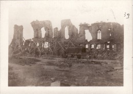 Photo Avril 1918 IEPER (Ypres, Bataille De La Lys) - Ruine Près De La Halle Aux Draps (A73, Ww1, Wk1) - Ieper