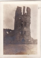 Photo Avril 1918 IEPER (Ypres, Bataille De La Lys) - Les Ruines De La Tour Des Halles (A73, Ww1, Wk1) - Ieper