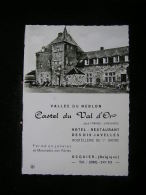 N/s-73 / Carte Menu  /  Liège > Clavier, Ocquier Vallée Du Néblon Castel Du Val D'Or Hotel Des Dix Javelles - - Hamoir