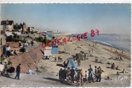 50 - BARNEVILLE SUR MER - LA PLAGE A L' HEURE DU BAIN   1956 - Barneville