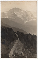 Cpsm " Bergbahn Schynige Platte - Jungfrau " Gündlischwand - Train - Gündlischwand