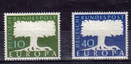 Allemagne Fédérale (1957) - "Europa" Neufs* - 1957