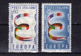 Italie  (1957) - "Europa" Neufs* - 1957