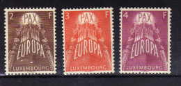 Luxembourg   (1957) - "Europa" Neufs* - 1957