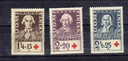 Finlande (1935)  - "Savants"  Neufs** - Unused Stamps