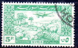 SYRIA 1946 Flock Of Sheep - 5p. - Green FU - Syrië