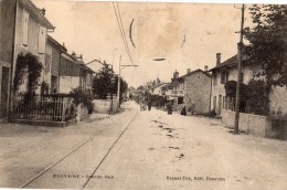 DOUVAINE GRANDE-RUE ANIMEE 1909 - Douvaine