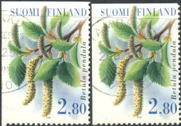 Finlande  1995. ~ YT 1271 Par 2 - Betula Pendula - Usati