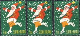 Finlande  1995. ~ YT 1283 à 1284 Par 3 - Noël (Série) - Used Stamps