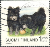 Finlande  1998. ~ YT 1404 - Chiot Pumi - Oblitérés