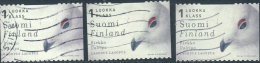 Finlande  2000. ~ YT 1501 Par 3 - Oiseau. Le Lagopède Des Saules - Used Stamps