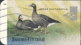 Finlande Distributeur 1999. ~ D 27 - Oie Naine - Vignette [ATM]