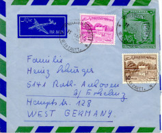 Pakistan 1969 " Sablier " Aerogramme Vers Allemagne - Horlogerie