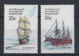 AUSTRALIAN ANTARTIC TERRITORY   NAVI: Velieri  MNH - Navires & Brise-glace