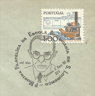 Portugal Cachet Commémoratif Ecrivain José Régio Portalegre 1990 Event Pmk José Régio Writer - Flammes & Oblitérations