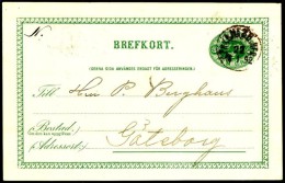 Entier Postal Suédois - Swedish Postcard - Circulé - Circulated - 1892. - Postal Stationery