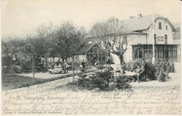 St. Georgsberg Ratzeburg Germany, Gasthof Zum Zoll Kuster's Garten, C1900s Vintage Postcard - Ratzeburg