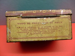 ANTIGUA CAJA- BOX- DE SALES BUSTO (farmacias Y Droguerias) - Cajas/Cofres