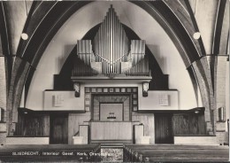 NL.- Sliedrecht. Interieur Gereformeerde Kerk. Orgel. Preekstoel. Kansel. 2 Scans - Sliedrecht