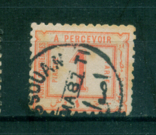 EGYPT / 1886 / POSTAGE DUE / ASSOUAN CANCELLATION  / VF USED  . - 1866-1914 Khedivaat Egypte