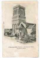 CPA 86 L'ISLE-JOURDAIN LE CLOCHER DE L'EGLISE VUE PRISE AU CHEVET - L'Isle Jourdain