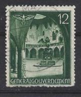 Generalgouvernement 1940  Bauwerke   (o) Mi.43 - Gobierno General