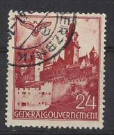 Generalgouvernement 1940  Bauwerke   (o) Mi.45 - Gouvernement Général