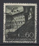 Generalgouvernement 1940  Bauwerke   (o) Mi.49 - Generalregierung