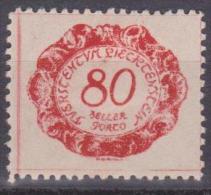 Liechtenstein Portomarken Mi 9 (1920) - Postage Due