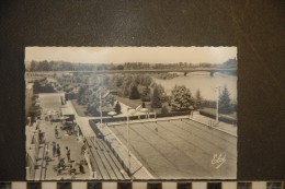 CP, 03, Belle Rive Sur Allier La Piscine Municipale N°2827 Edition L Chataigneau RARE Noir Et Blanc - Andere & Zonder Classificatie