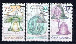 CZ+ Tschechei 2005 Mi 443-45 Glocken - Used Stamps