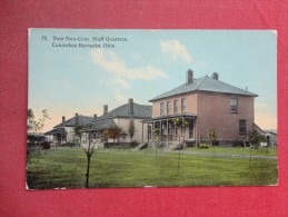 Military USA   Post Non- Com Columbus Barracks  Ohio Ref   1392 - Columbus