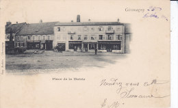 GIROMAGNY,  Place De La Mairie, Carte Precurseur 1900, Deux Scans - Giromagny