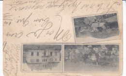 ROUGEMONT, Carte Precurseur 1900, Trois Vues, Deux Scans - Rougemont-le-Château