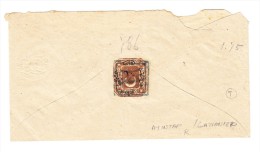 1869 - Ganzsachenbrief 60 Paras Gesendet Von Antep Entwertet Doppelrahmen "Aintap" - Cartas & Documentos