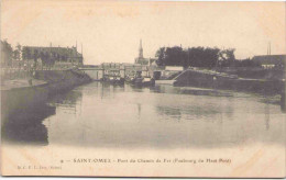SAINT-OMER - Pont Du Chemin De Fer (Faubourg Du Haut Pont) - Saint Omer