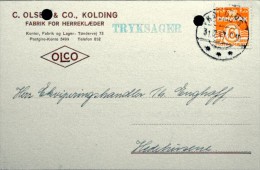Danmark  1947 Publication  Kolding 31-12-1947    (parti 987) - Briefe U. Dokumente
