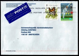 New Zealand 1994: AirMail Cover From Auckland To The Netherlands, 09-12-1994 - Brieven En Documenten